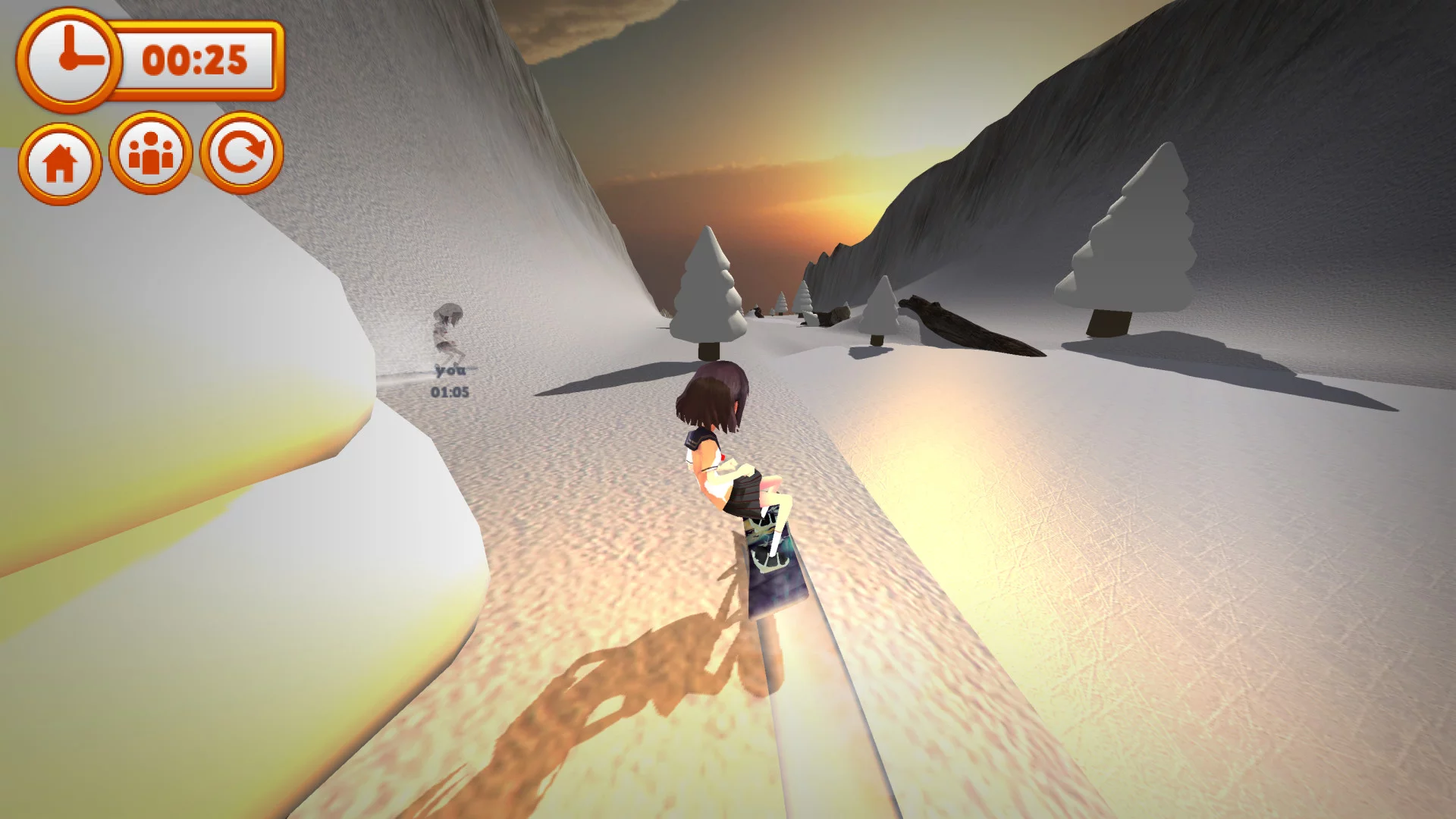 Изображение игры: Mad Snowboarding