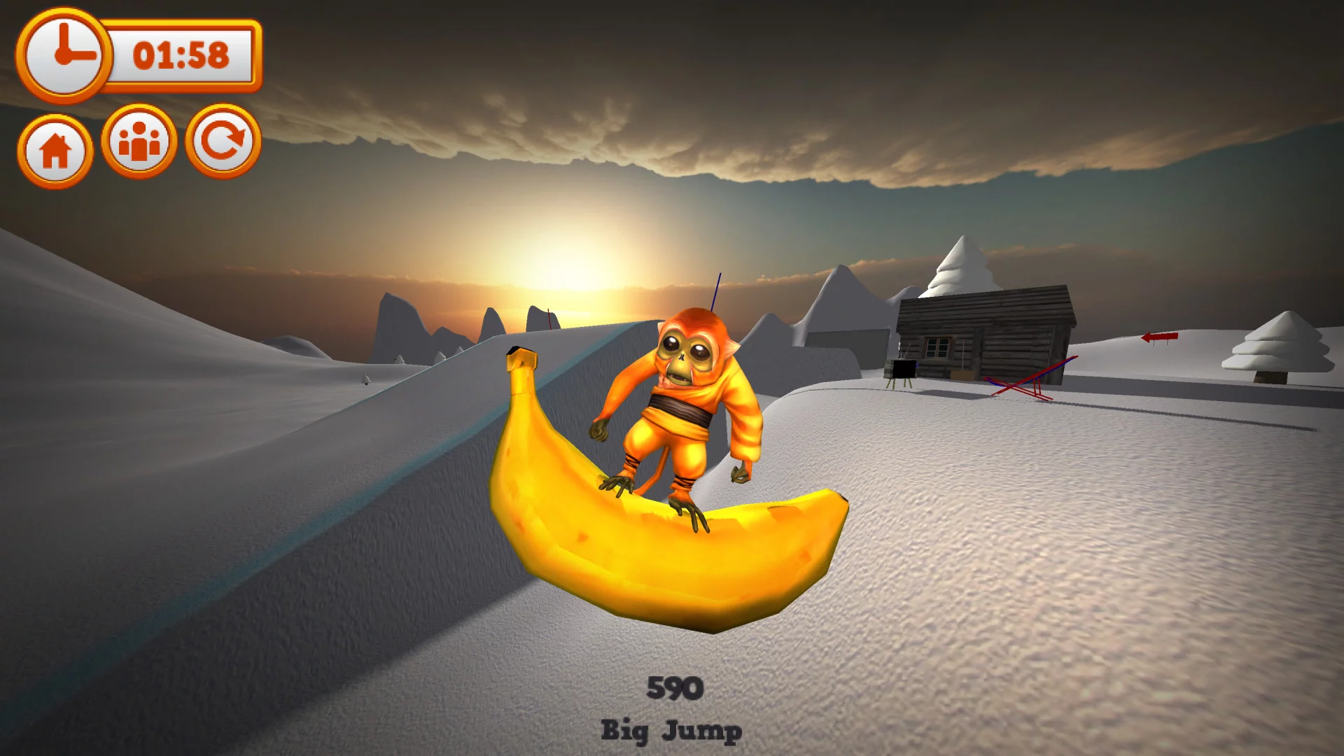 Изображение игры: Mad Snowboarding