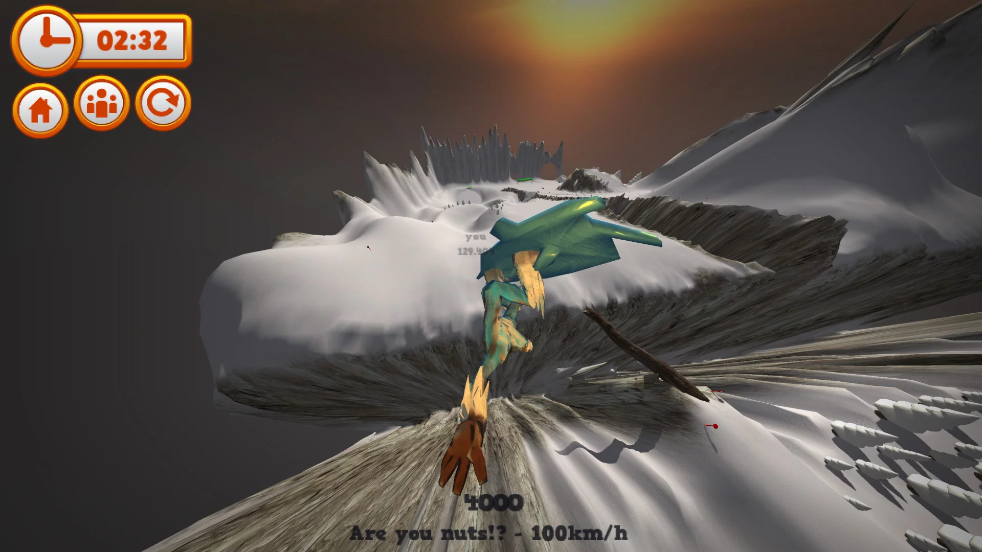 Изображение игры: Mad Snowboarding