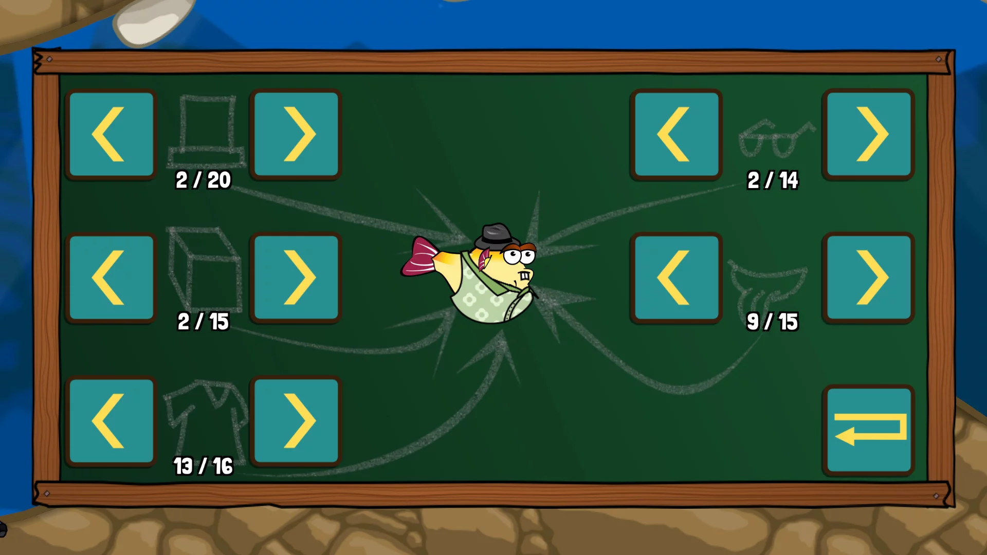 Изображение игры: Blowy Fish
