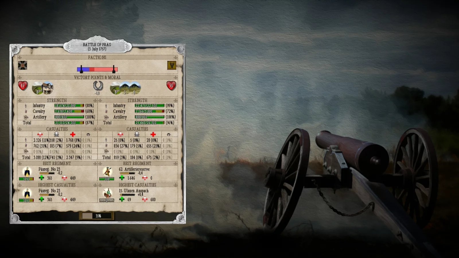 Изображение игры: The Seven Years War (1756-1763)