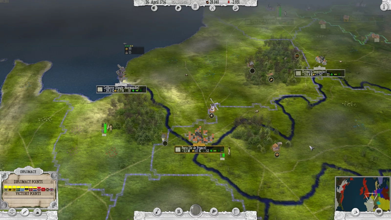 Изображение игры: The Seven Years War (1756-1763)