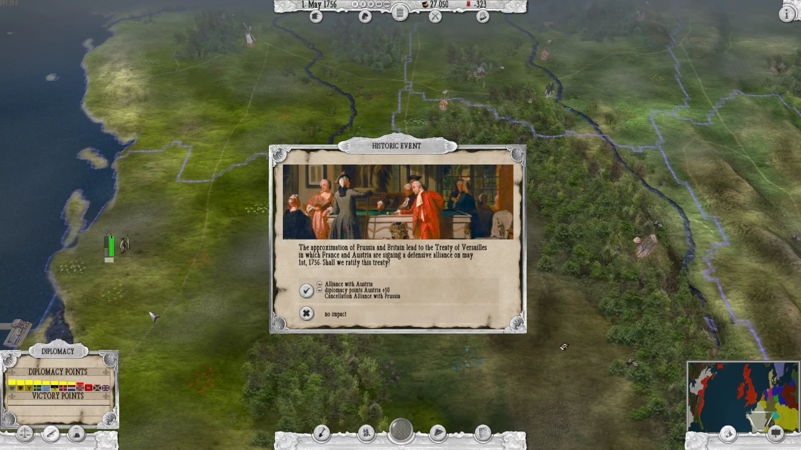 Изображение игры: The Seven Years War (1756-1763)