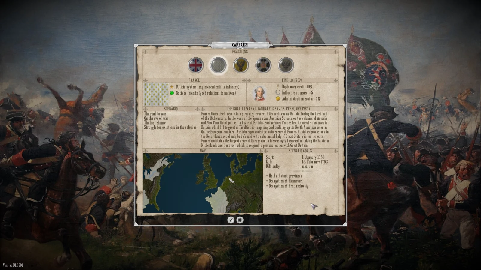 Изображение игры: The Seven Years War (1756-1763)