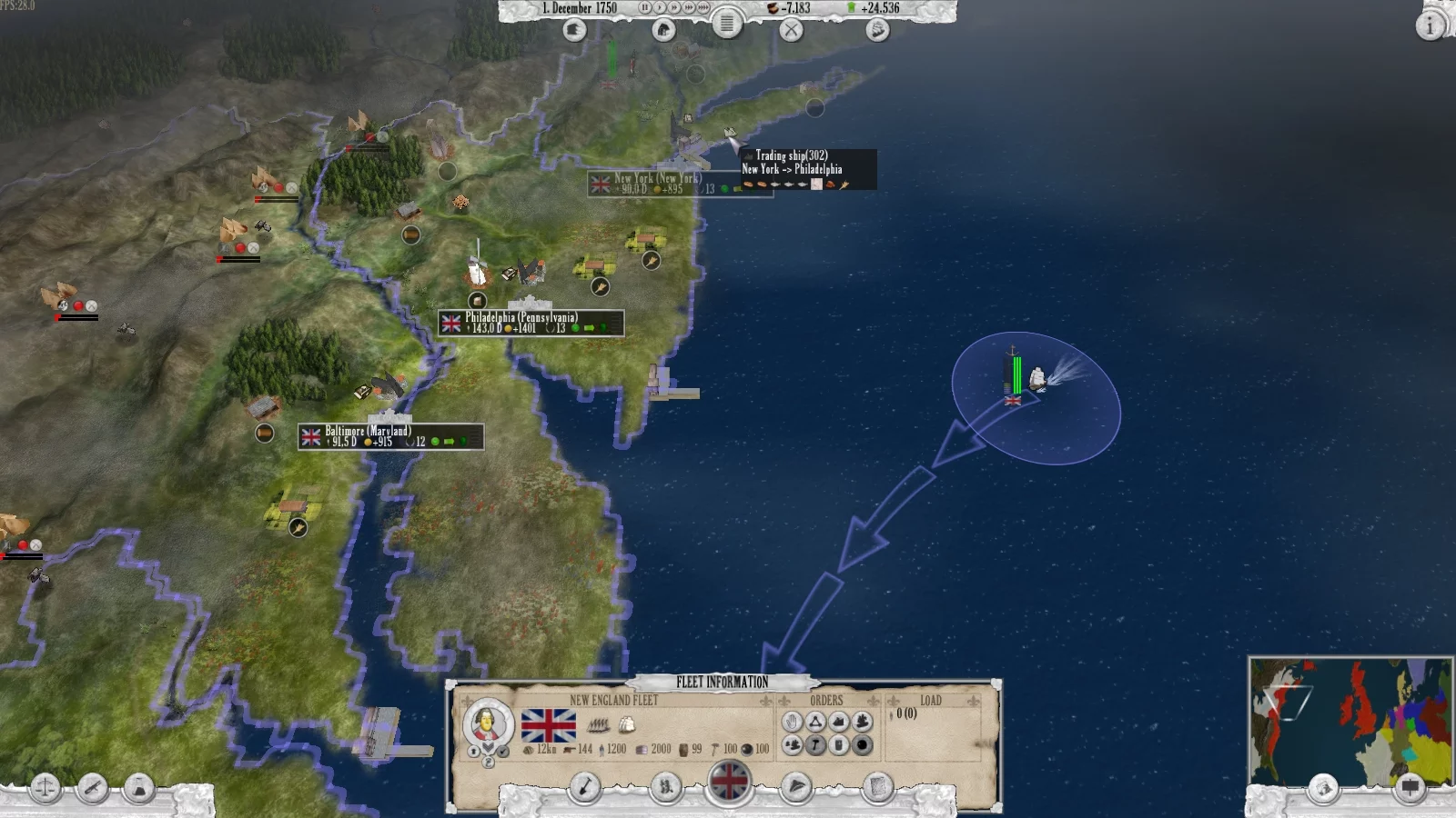 Изображение игры: The Seven Years War (1756-1763)
