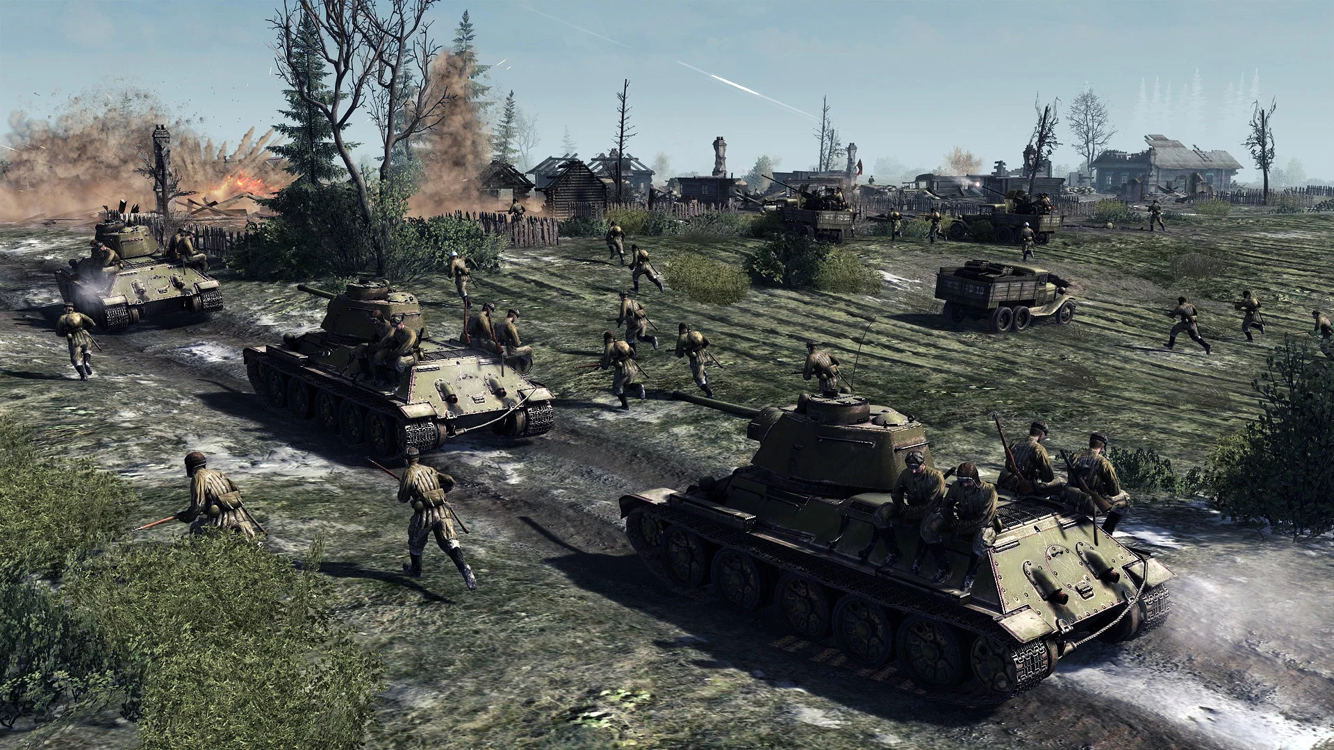 Изображение игры: Call to Arms - Gates of Hell: Ostfront
