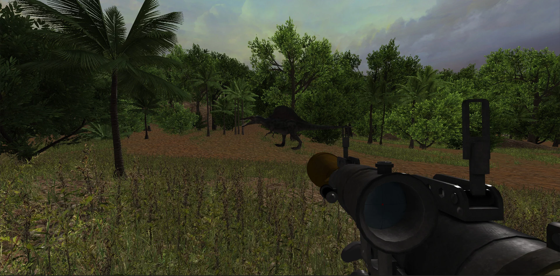 Изображение игры: Dinosaur Hunt