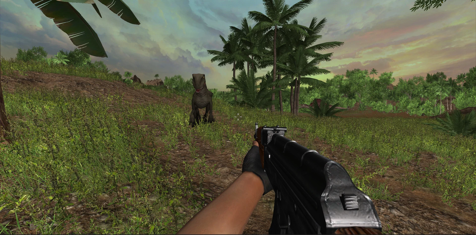 Изображение игры: Dinosaur Hunt
