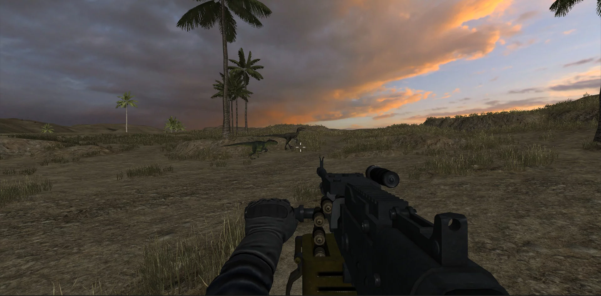 Изображение игры: Dinosaur Hunt
