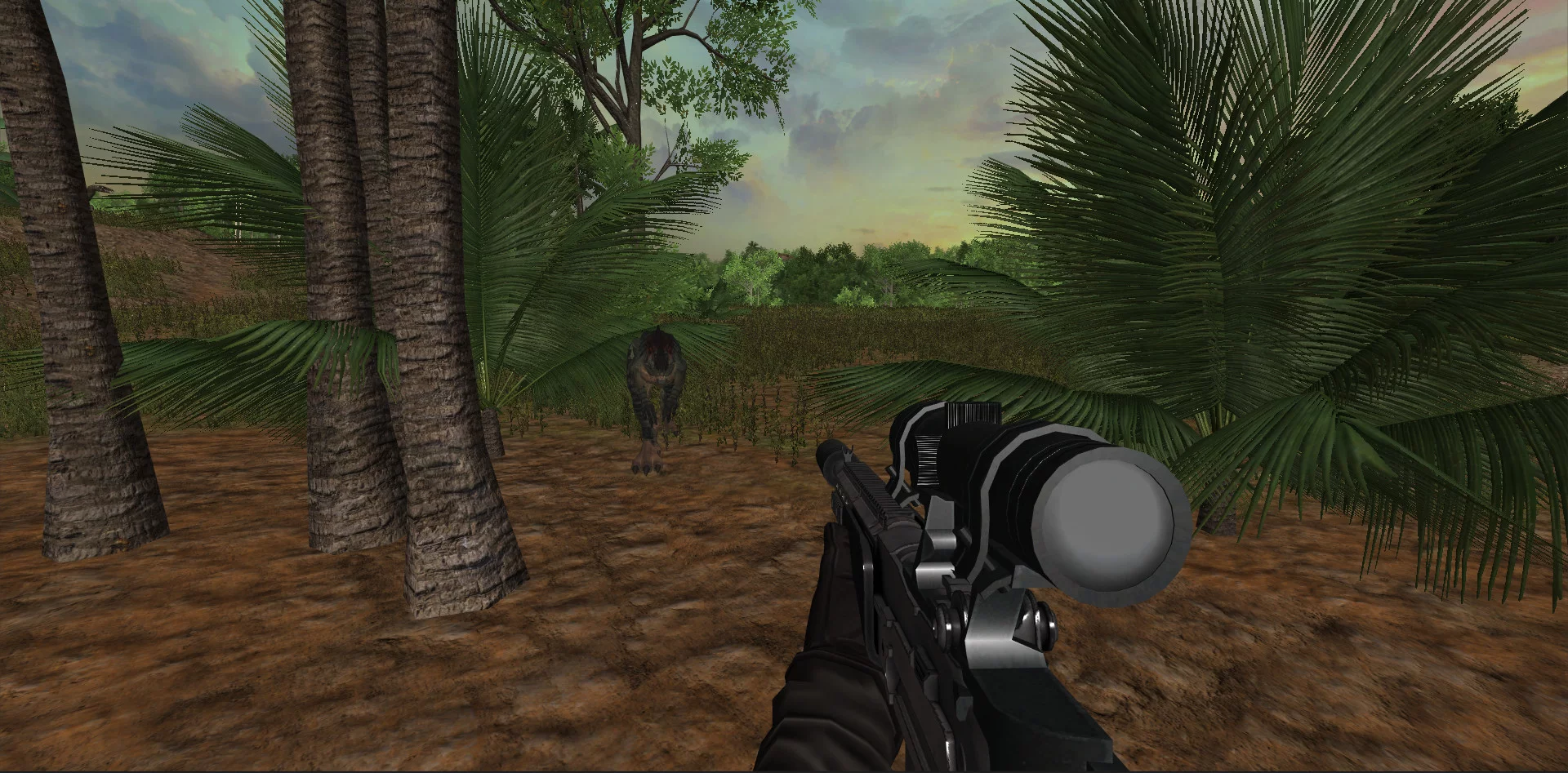 Изображение игры: Dinosaur Hunt