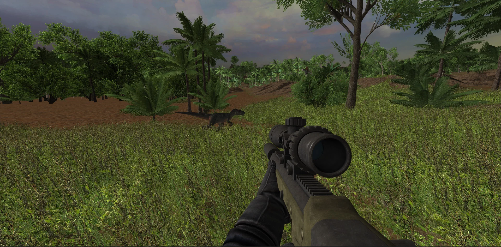 Изображение игры: Dinosaur Hunt