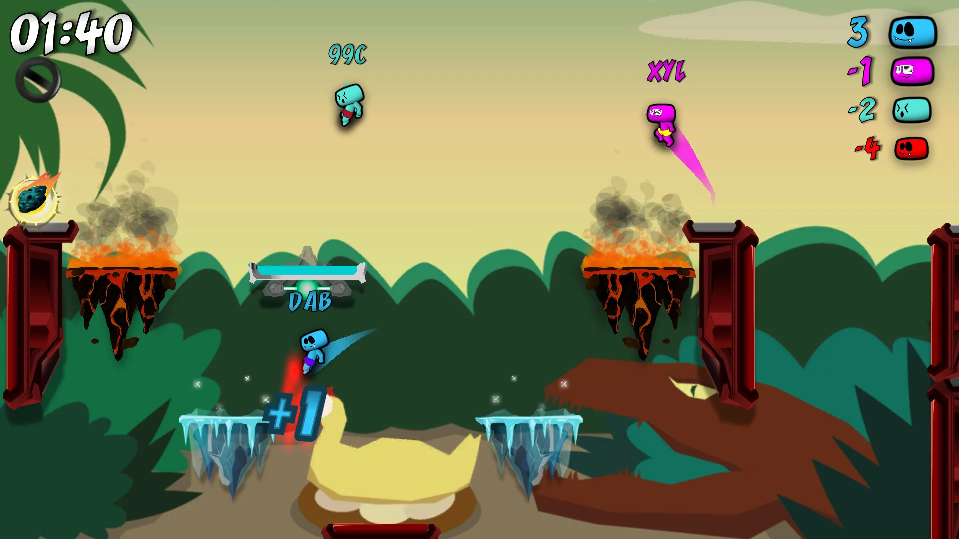Изображение игры: JumpHead: Battle4Fun!