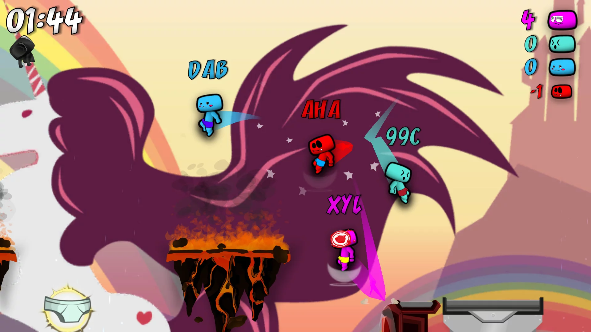 Изображение игры: JumpHead: Battle4Fun!