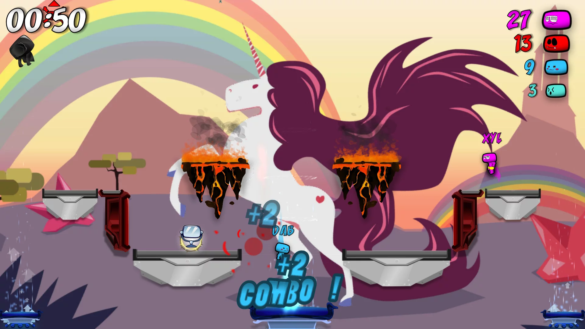 Изображение игры: JumpHead: Battle4Fun!