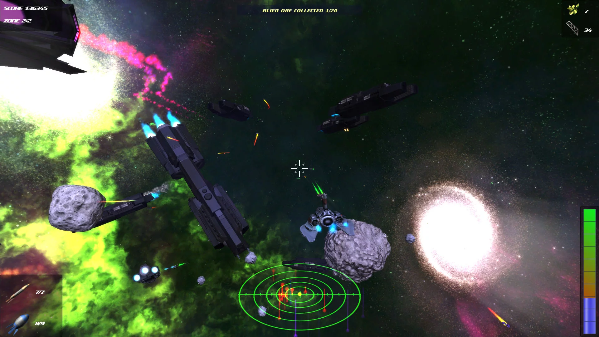 Изображение игры: Space Thinger