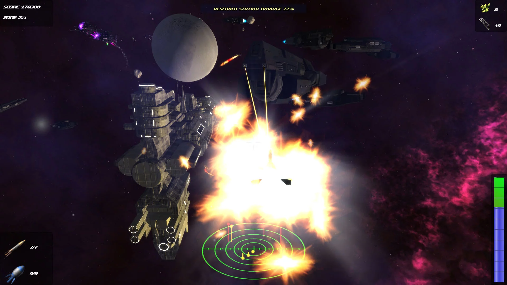 Изображение игры: Space Thinger