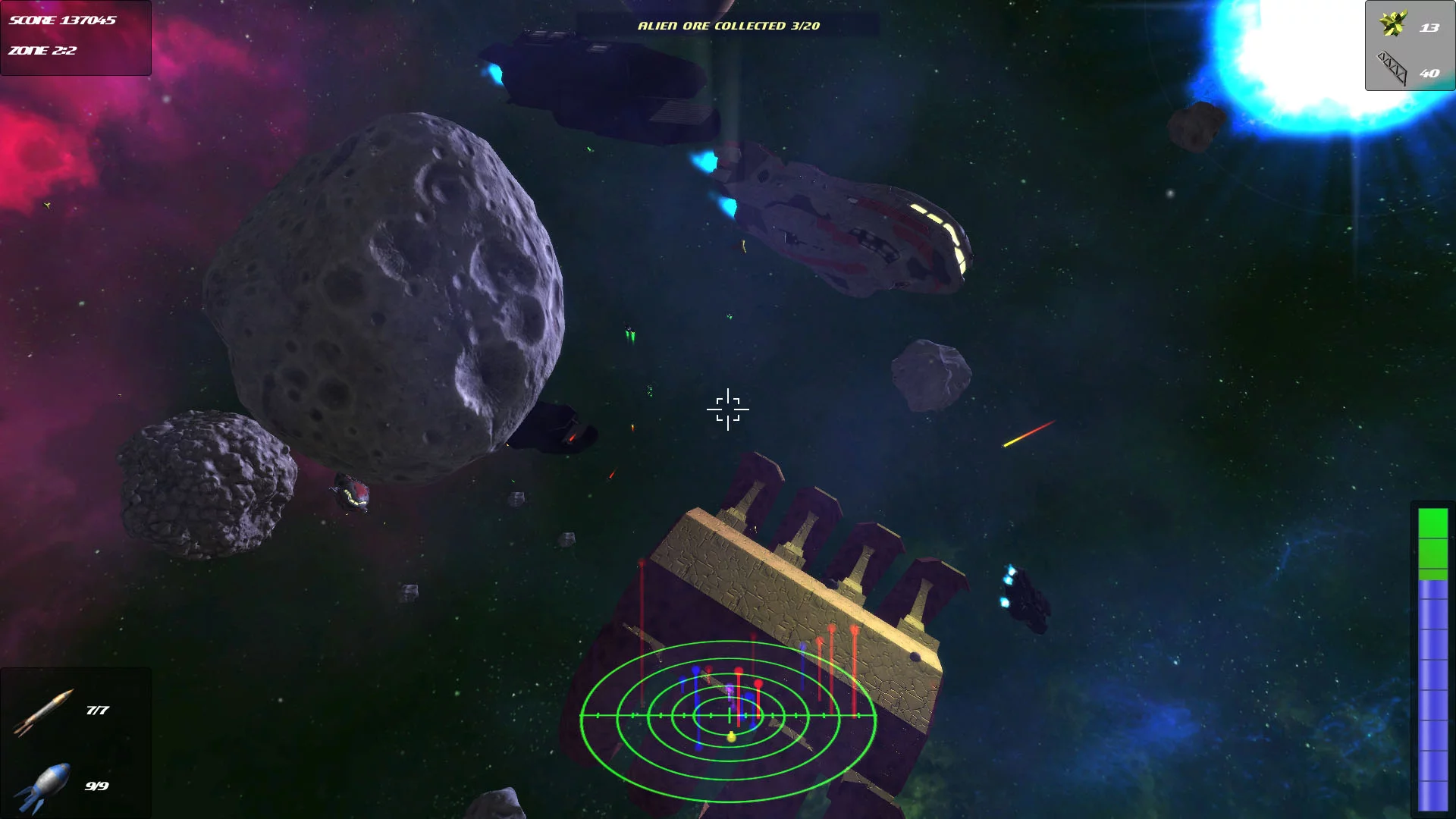 Изображение игры: Space Thinger