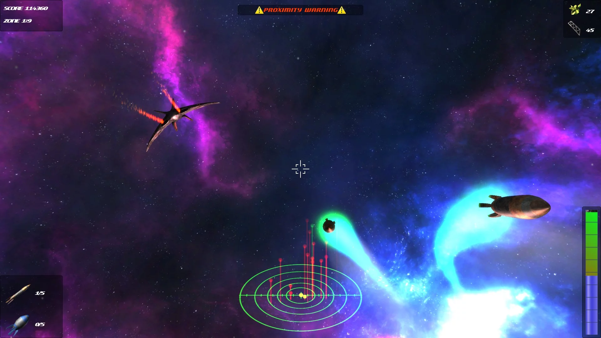 Изображение игры: Space Thinger