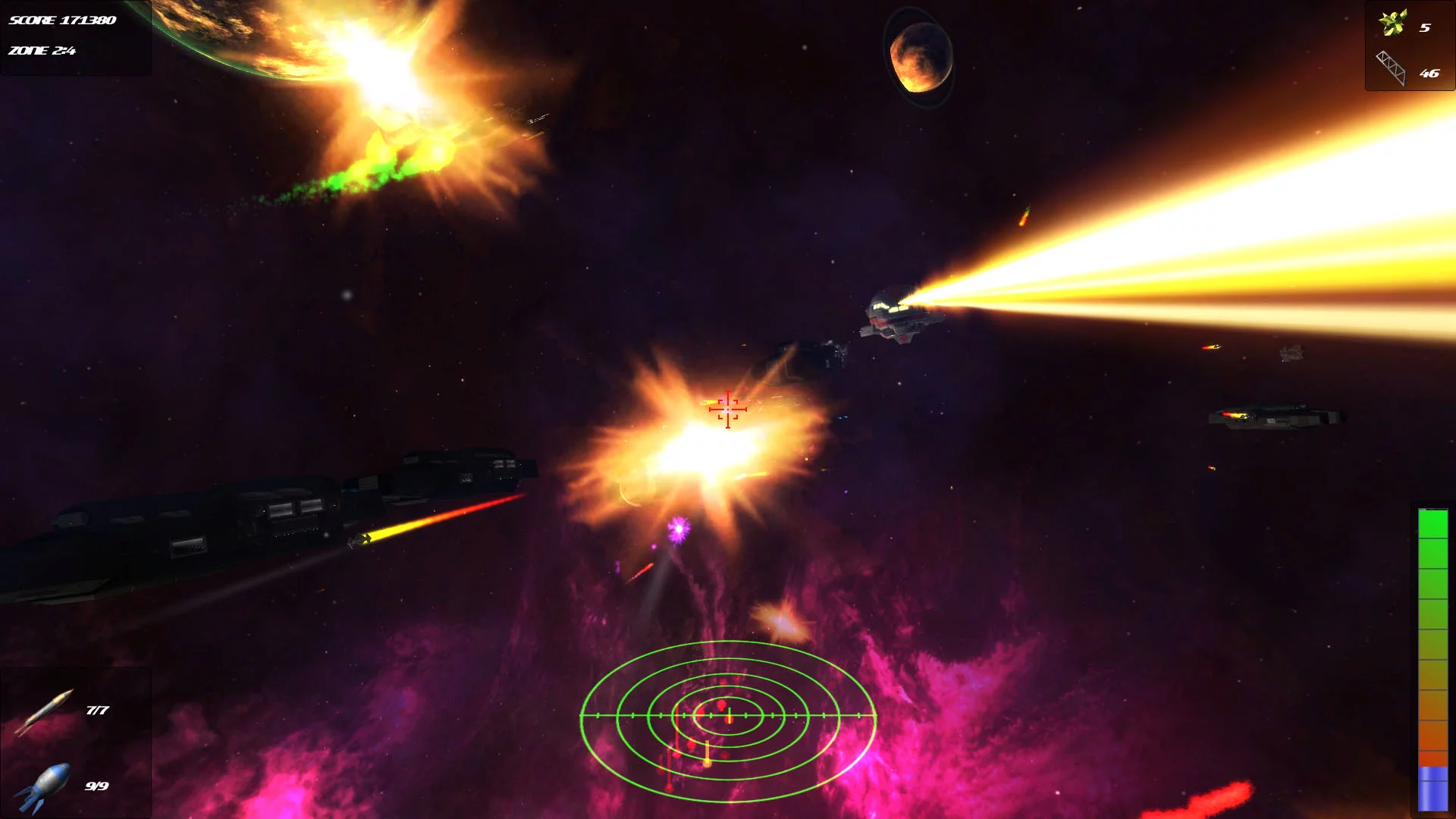 Изображение игры: Space Thinger