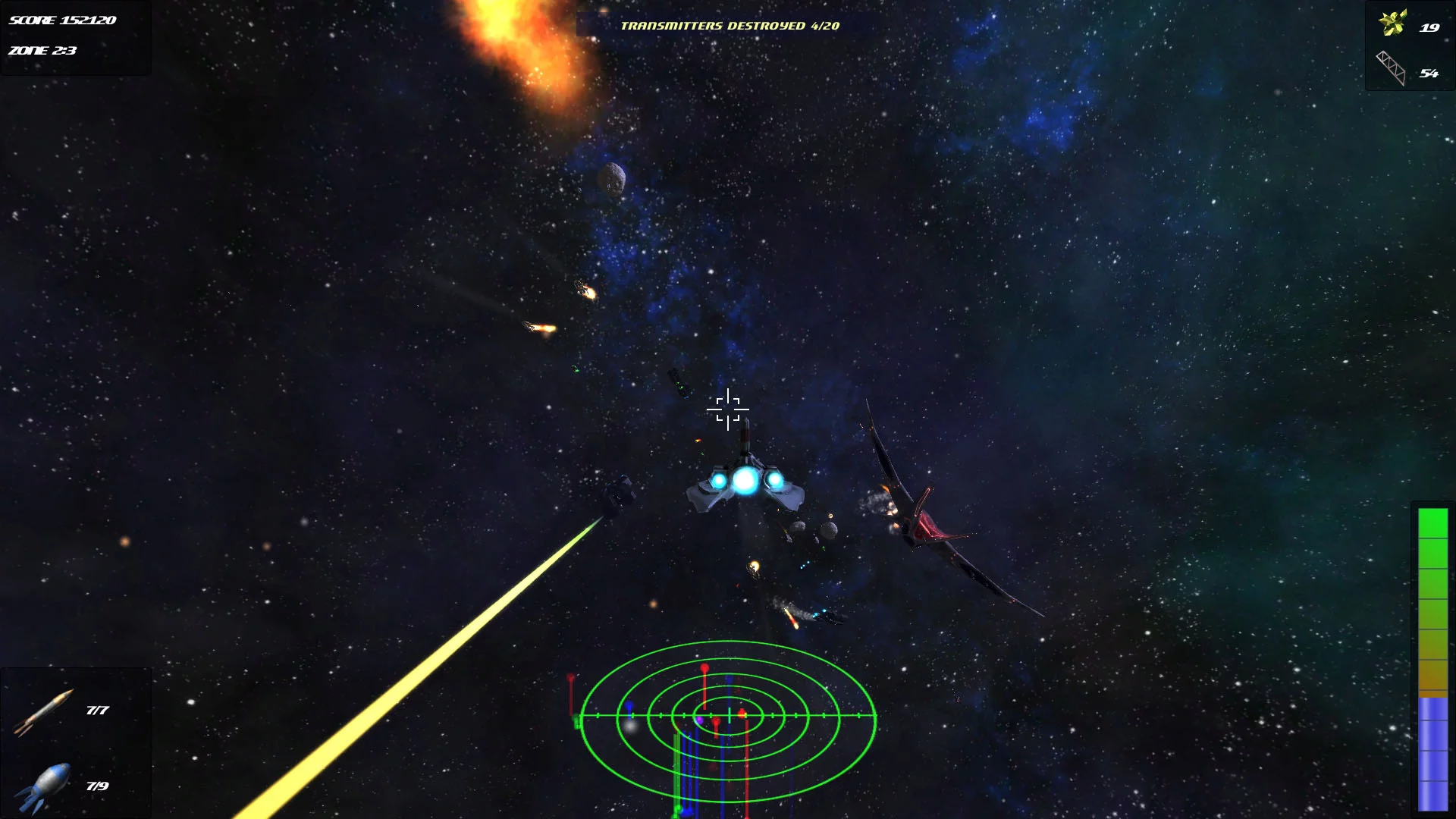 Изображение игры: Space Thinger