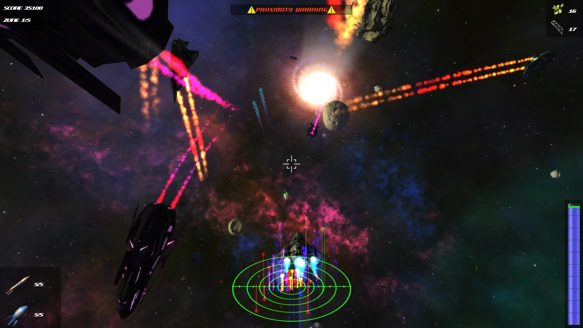 Изображение игры: Space Thinger