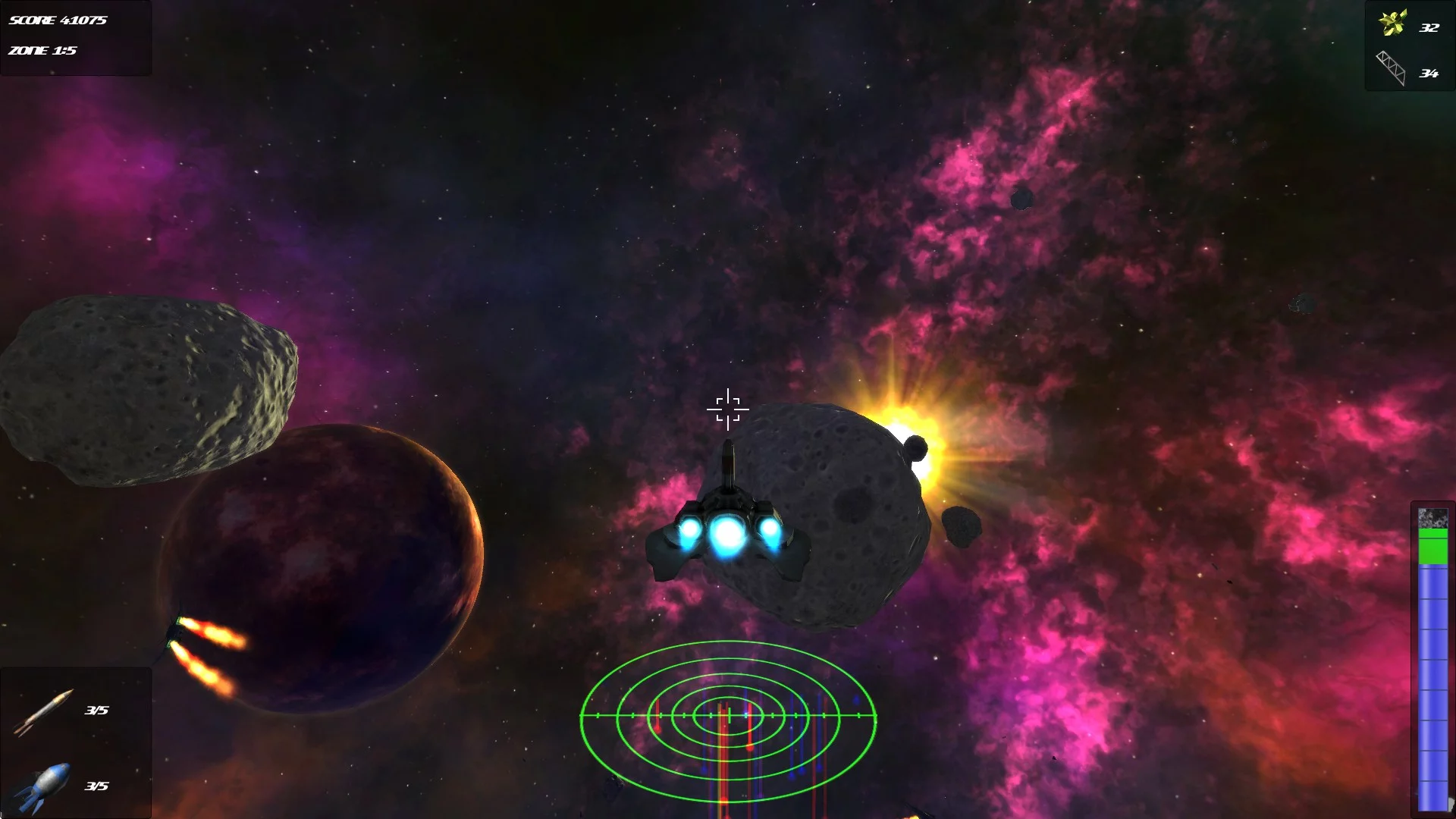 Изображение игры: Space Thinger