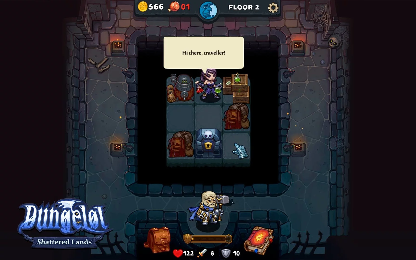 Изображение игры: Dungelot: Shattered Lands