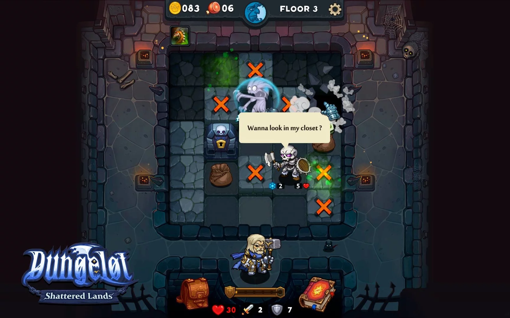 Изображение игры: Dungelot: Shattered Lands