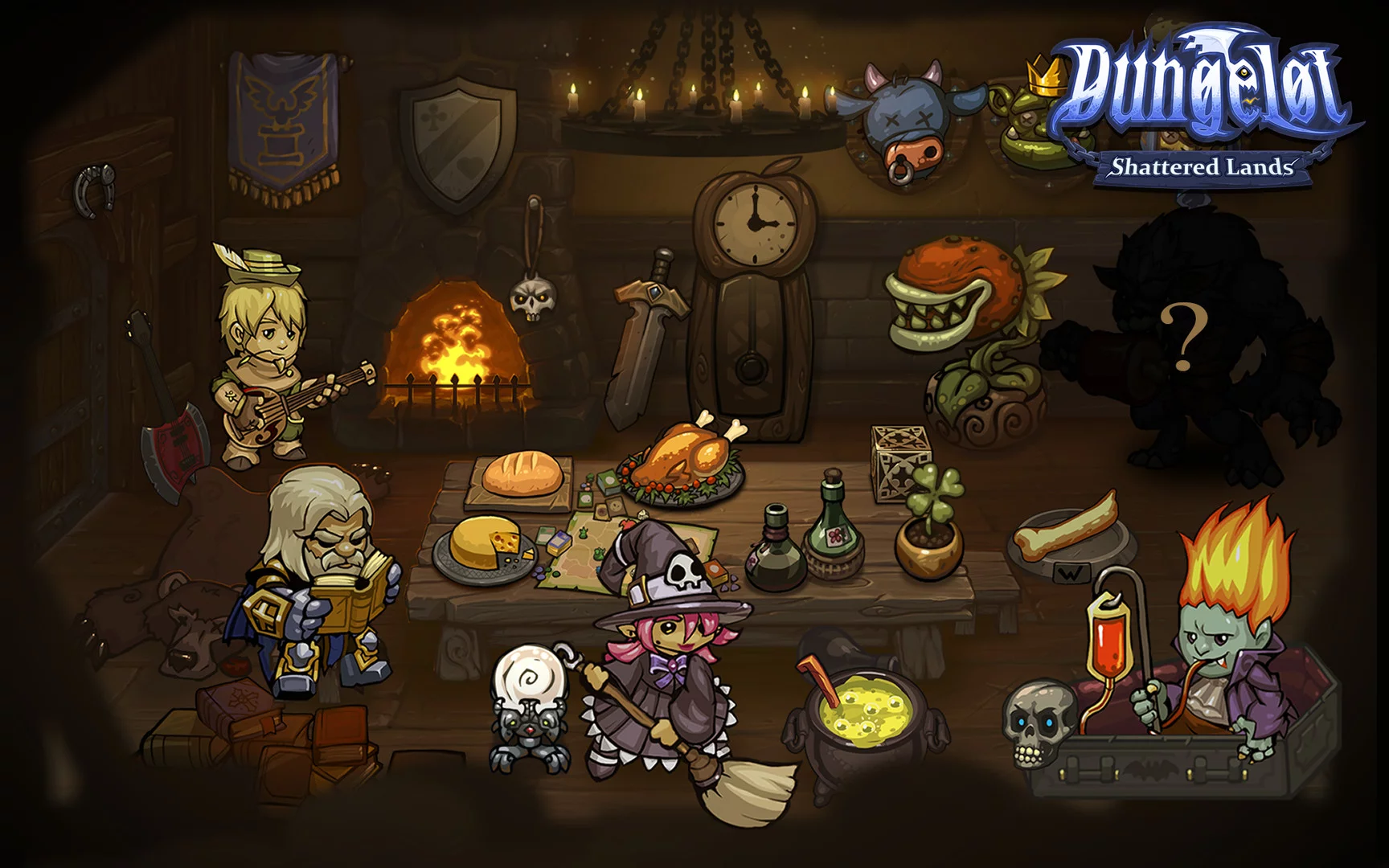 Изображение игры: Dungelot: Shattered Lands