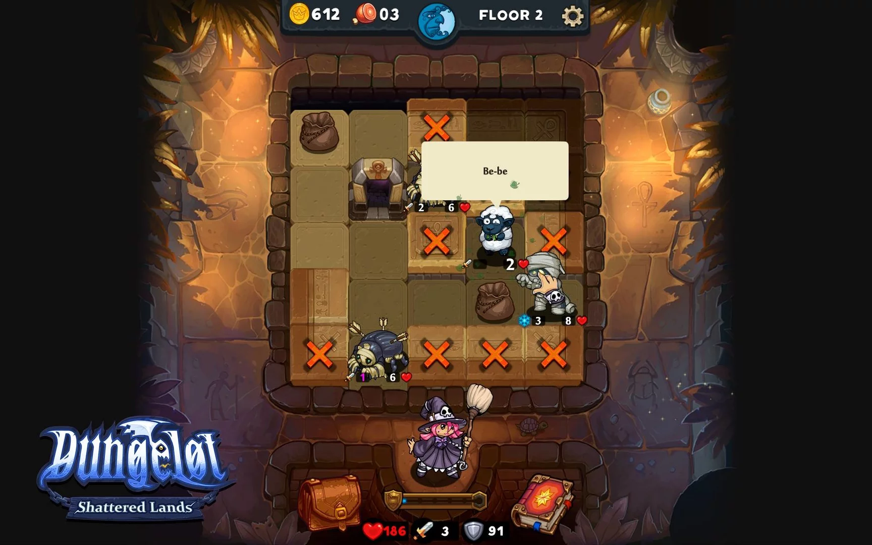 Изображение игры: Dungelot: Shattered Lands