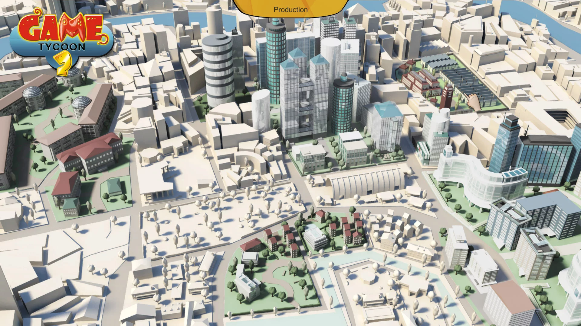 Изображение игры: Game Tycoon 2