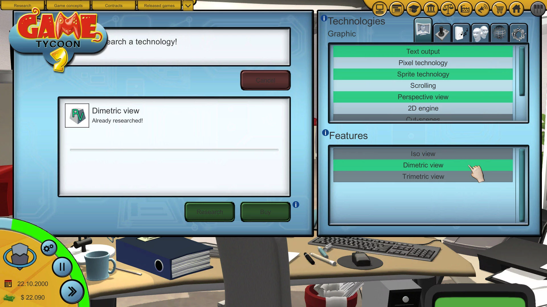 Изображение игры: Game Tycoon 2
