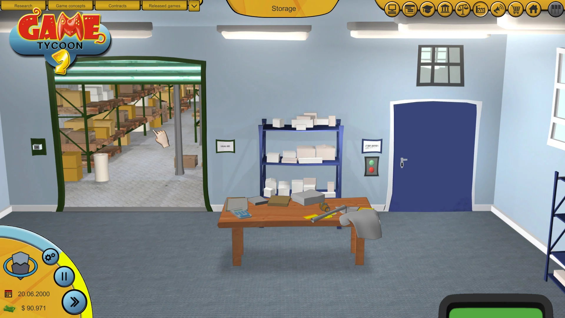 Изображение игры: Game Tycoon 2