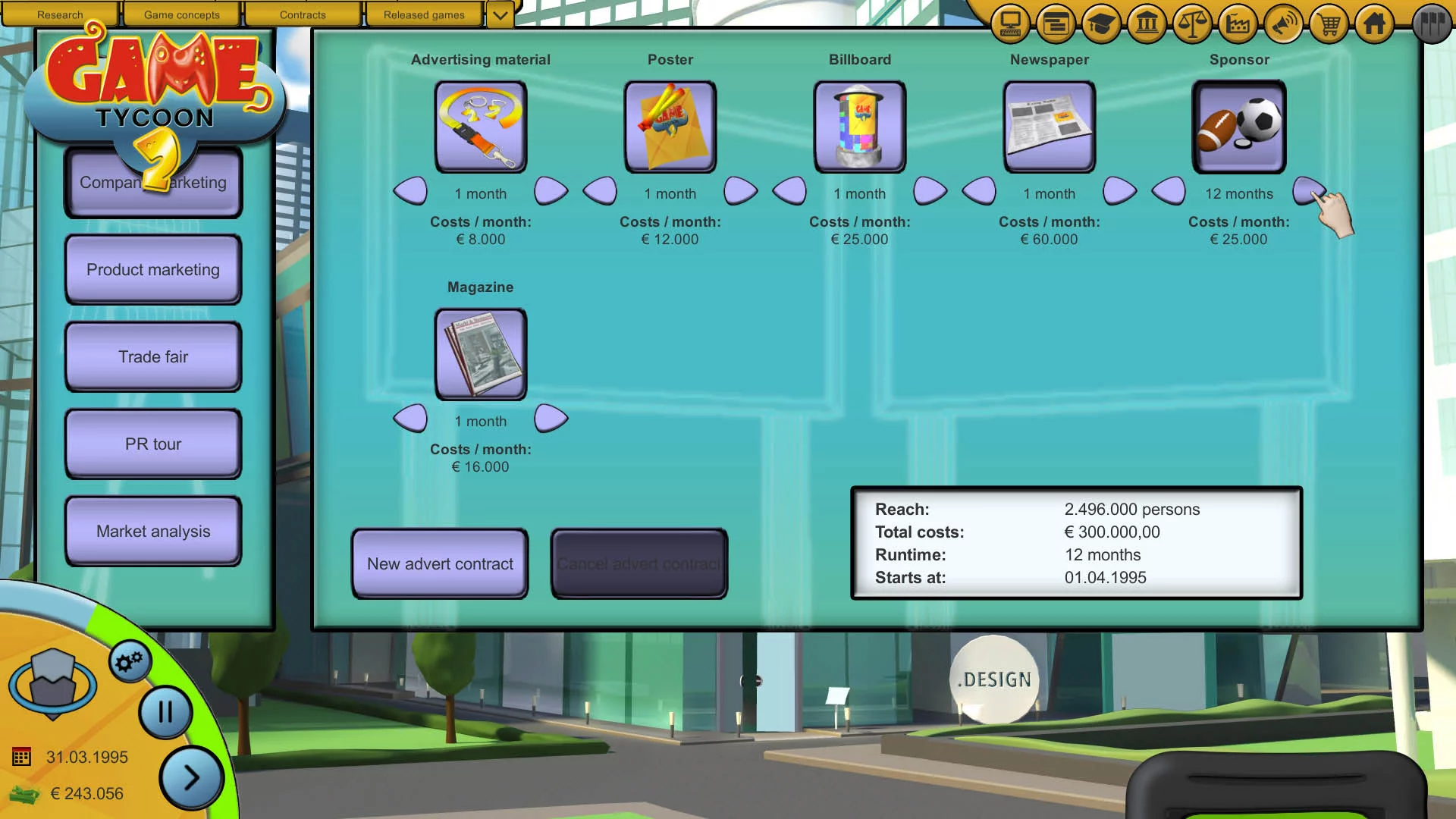 Изображение игры: Game Tycoon 2