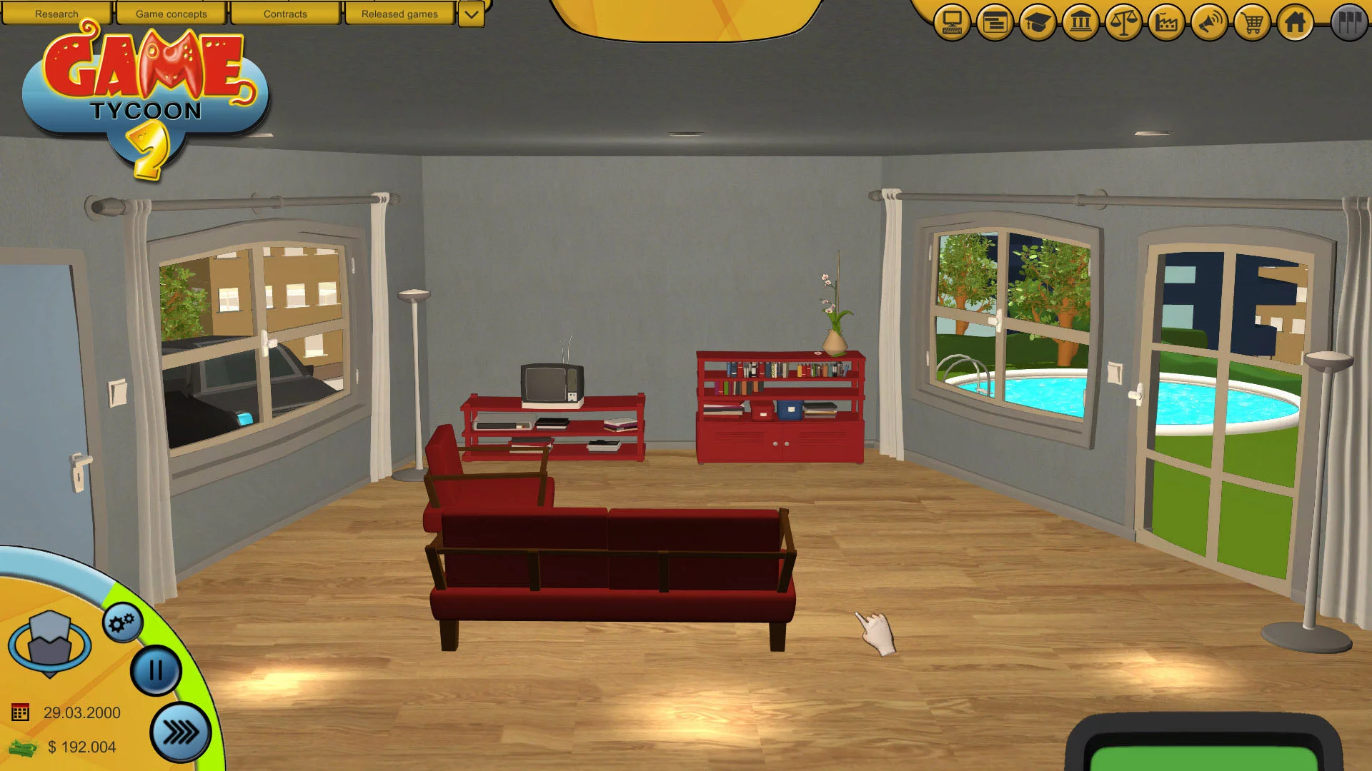 Изображение игры: Game Tycoon 2