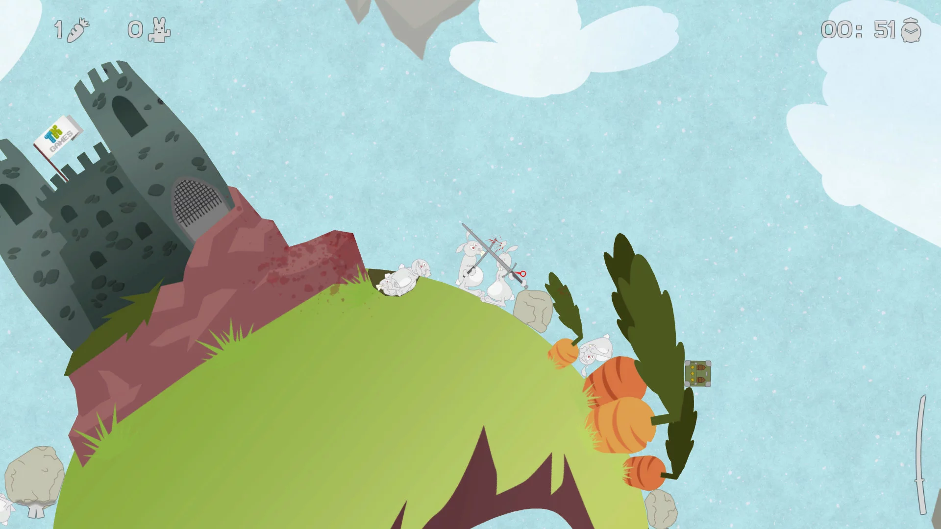 Изображение игры: Carrotting Brain
