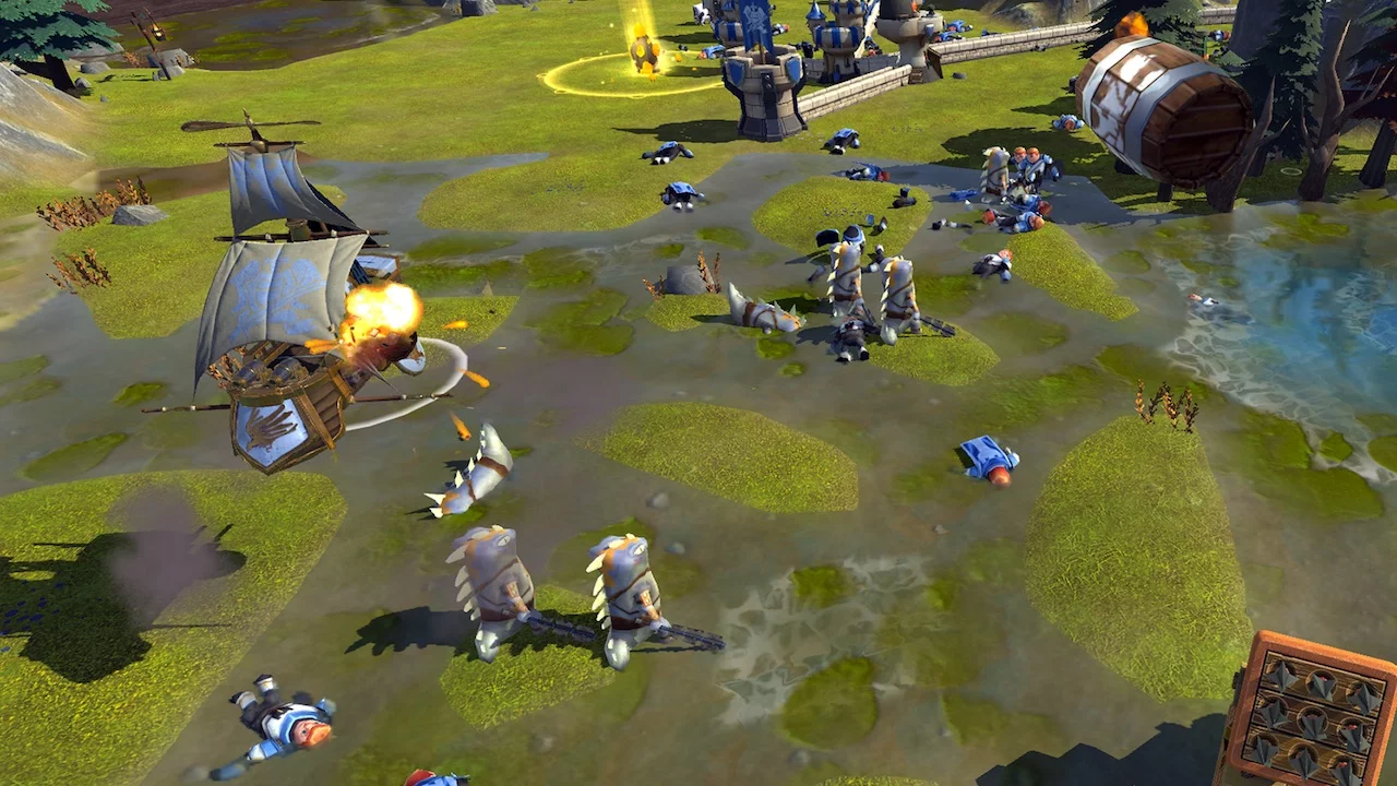 Изображение игры: Siegecraft Commander