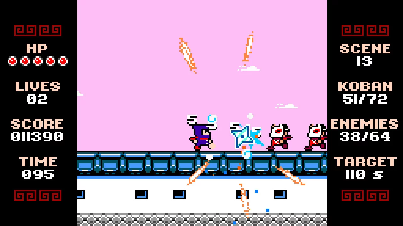 Изображение игры: Ninja Senki DX