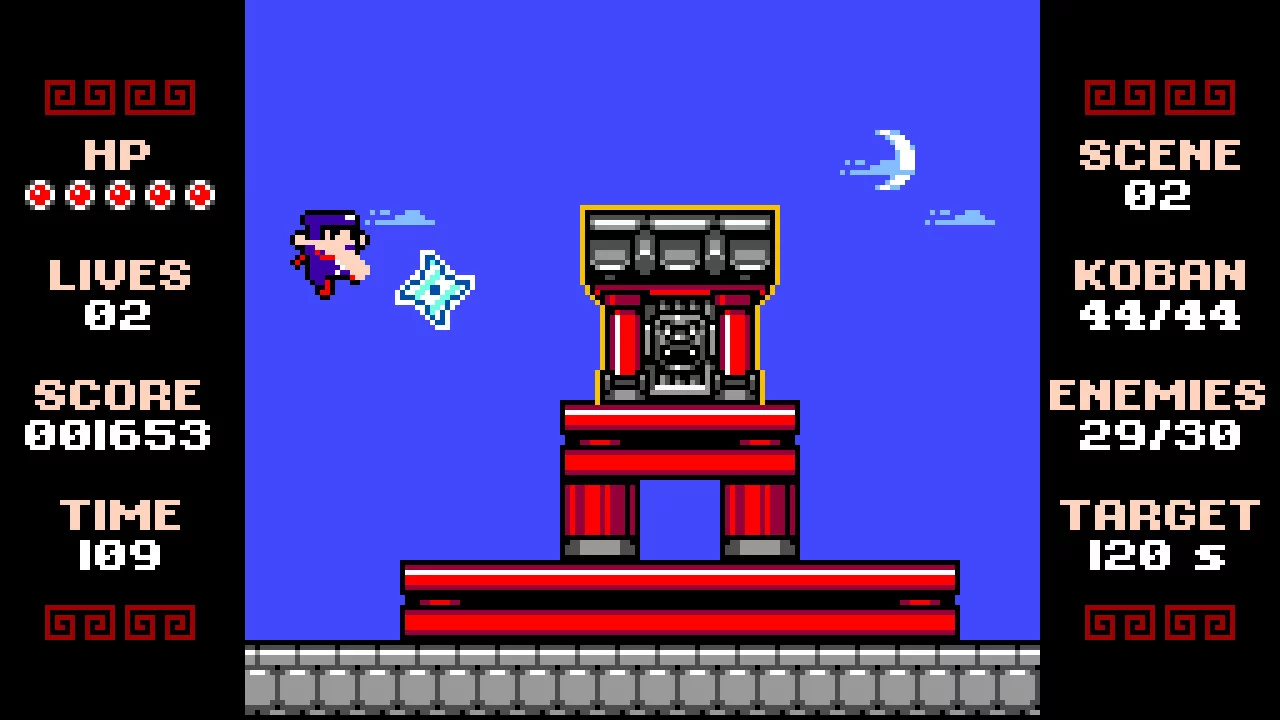Изображение игры: Ninja Senki DX