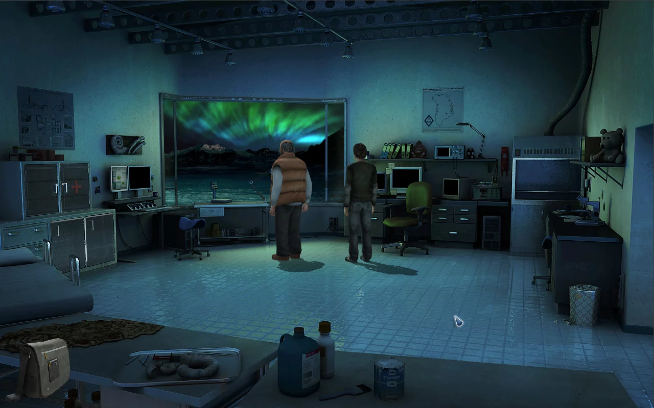 Изображение игры: Alpha Polaris : A Horror Adventure Game