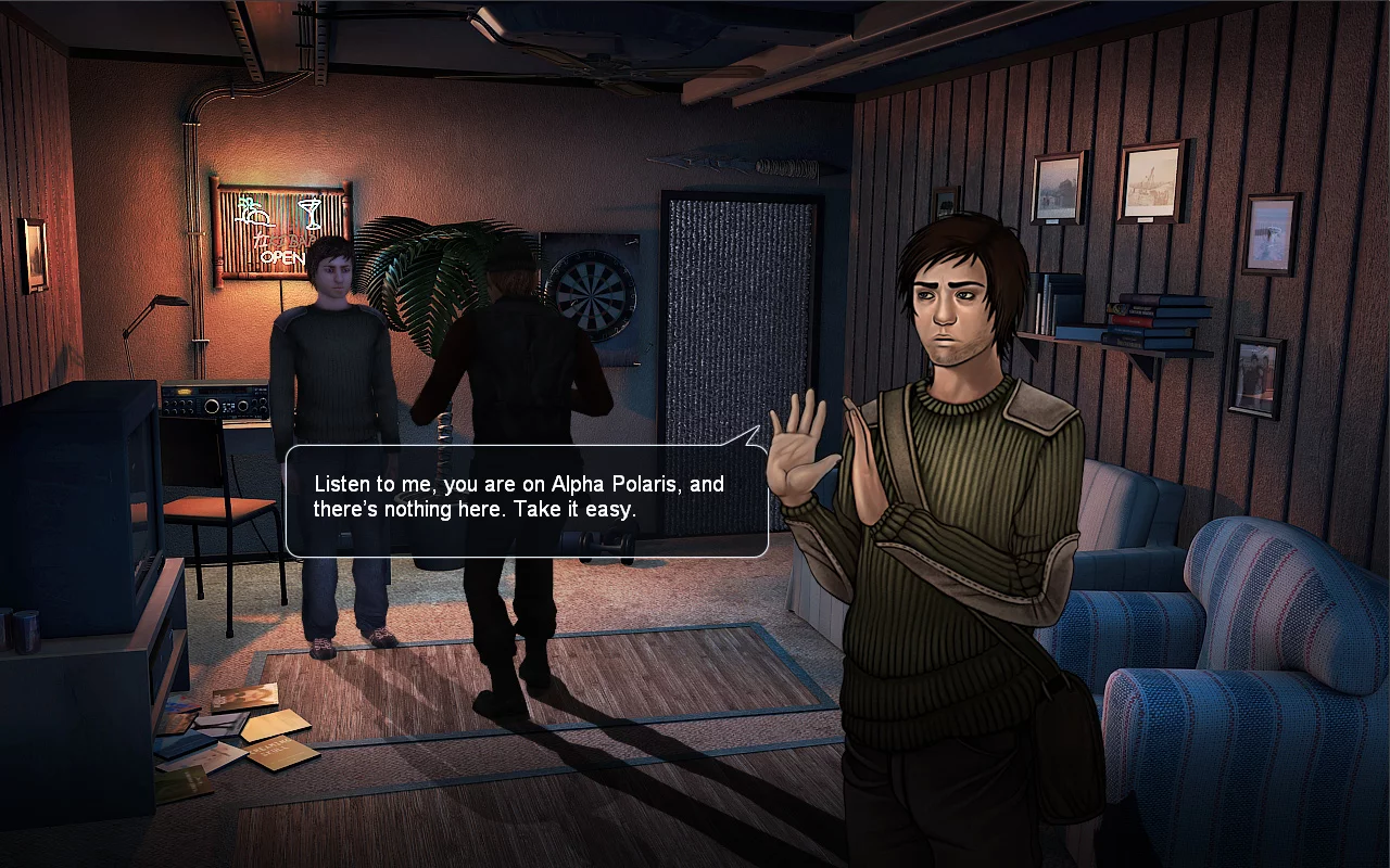 Изображение игры: Alpha Polaris : A Horror Adventure Game