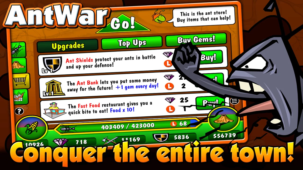 Изображение игры: Ant War: Domination