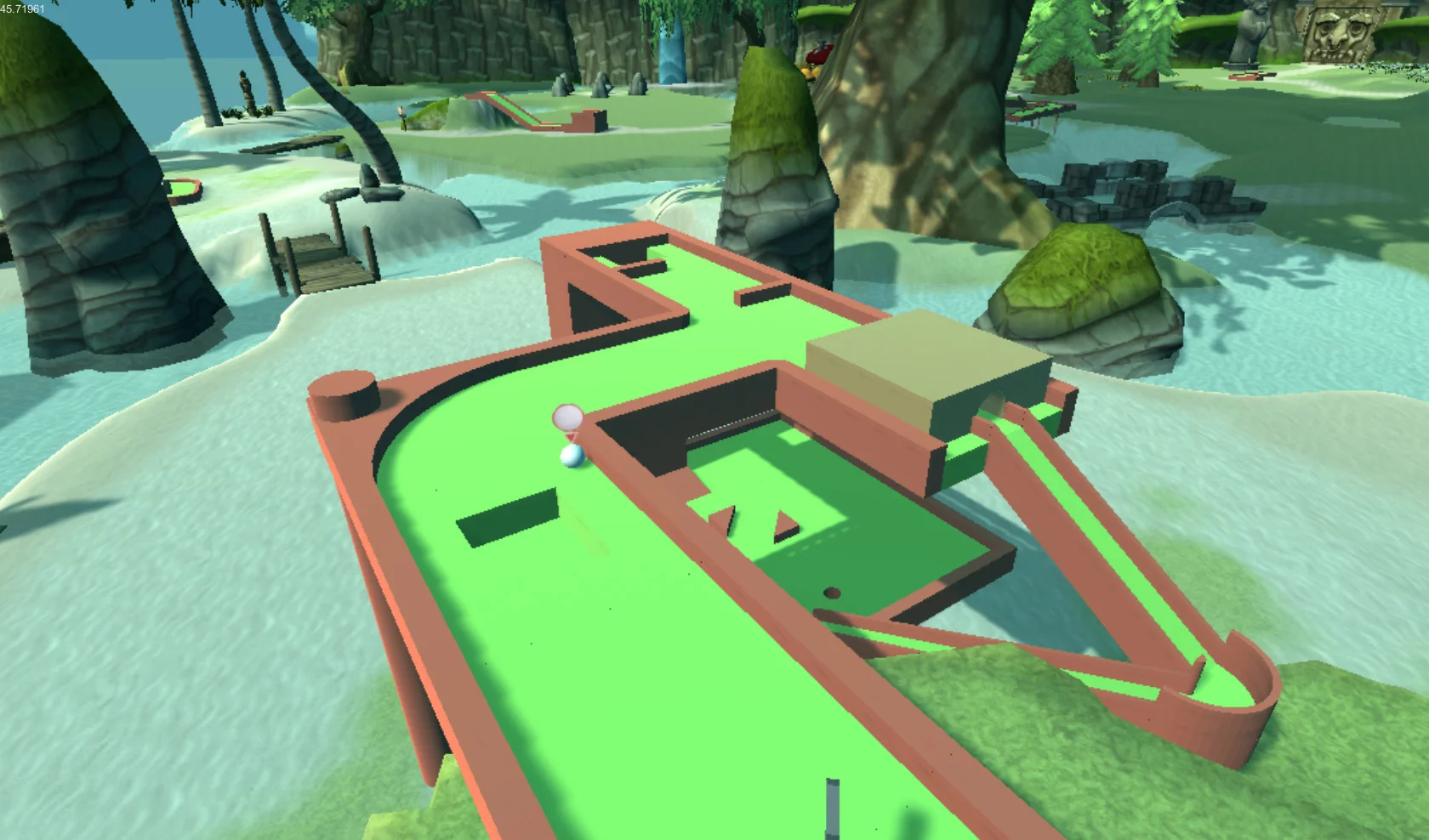Изображение игры: Minigolf VR