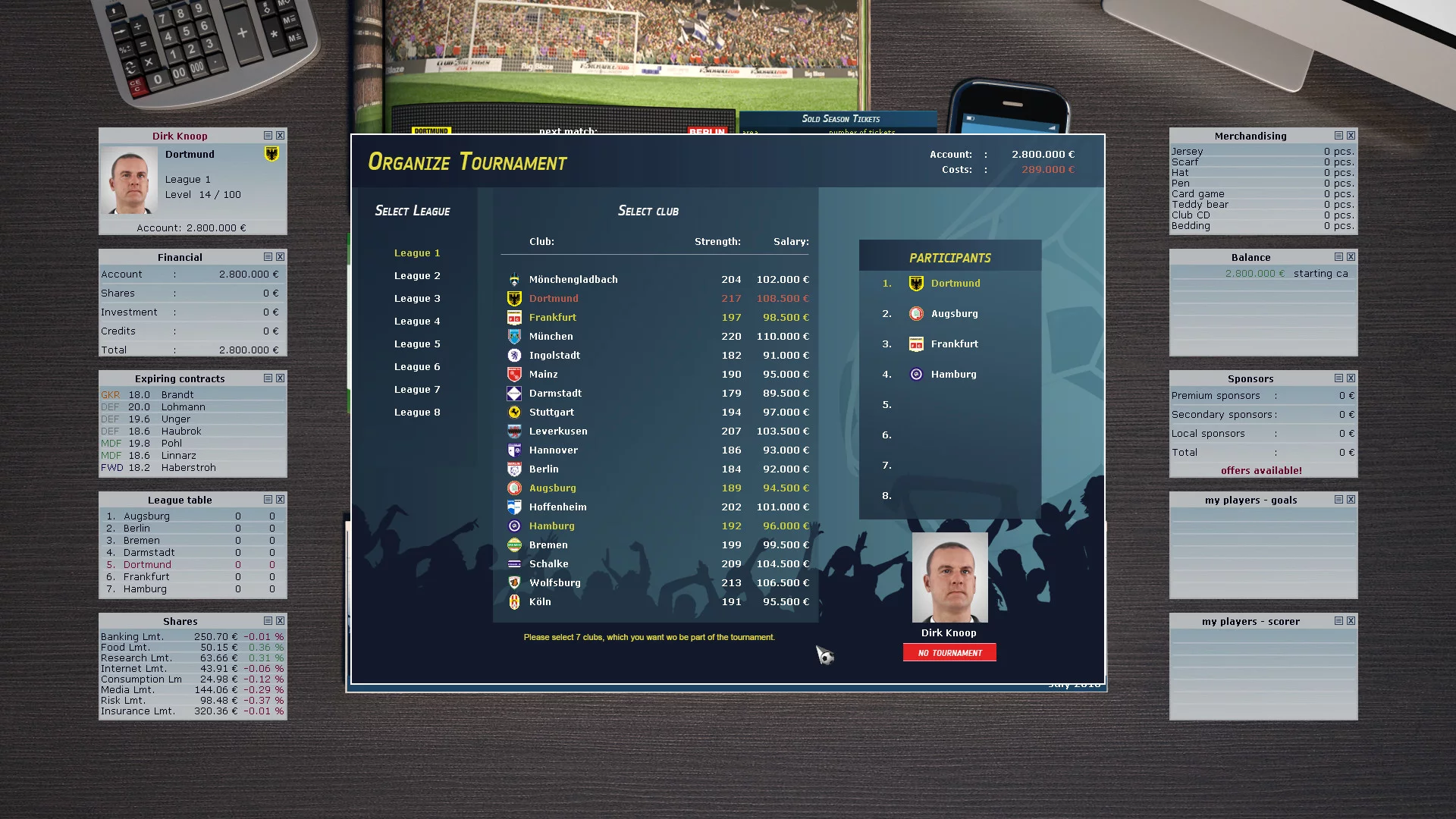 Изображение игры: Club Manager 2016