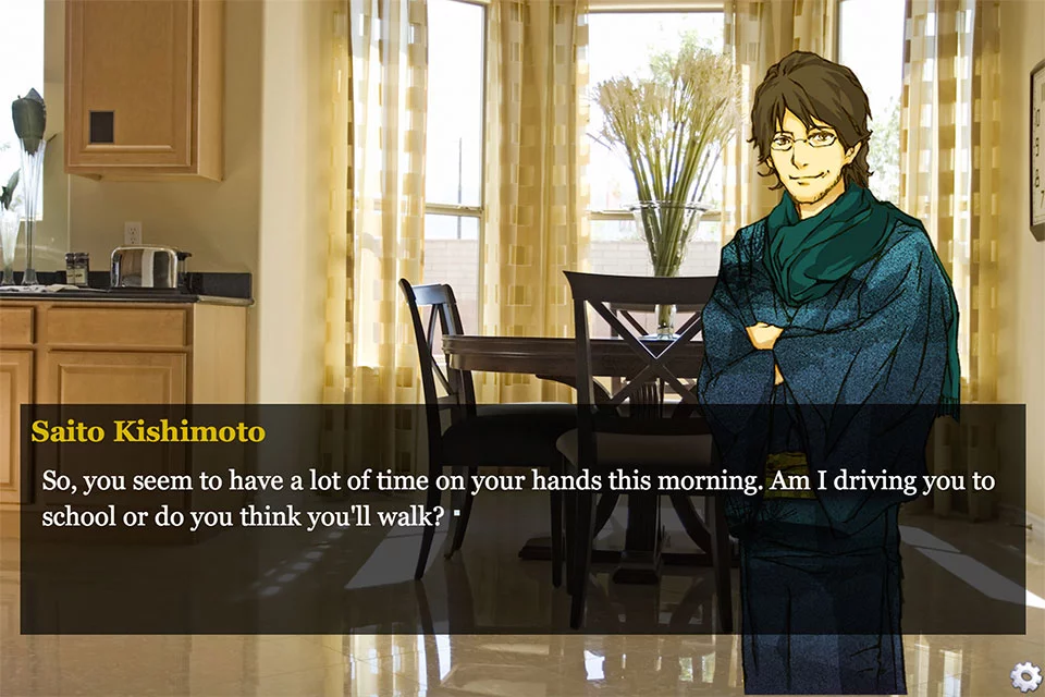 Изображение игры: Last Days of Spring Visual Novel
