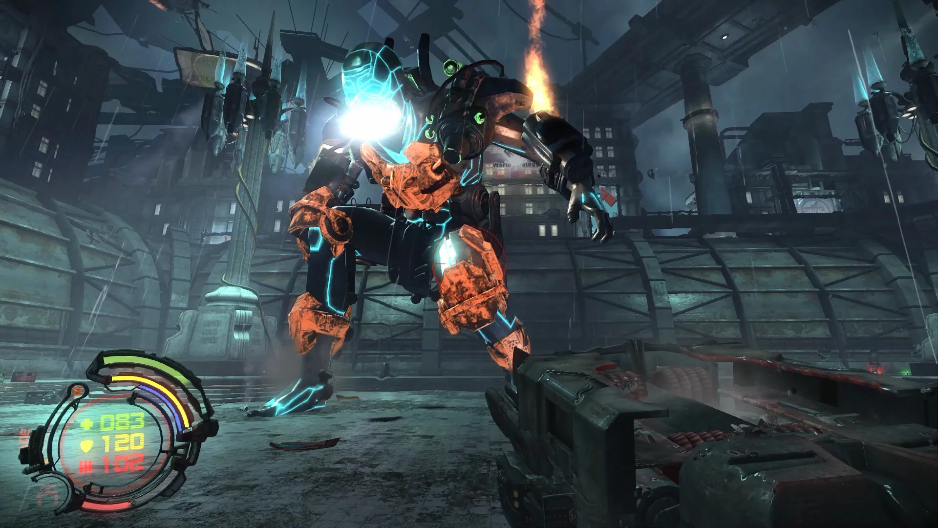 Изображение игры: Hard Reset Redux