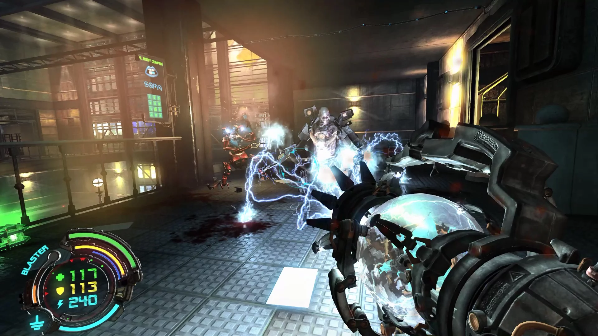 Изображение игры: Hard Reset Redux