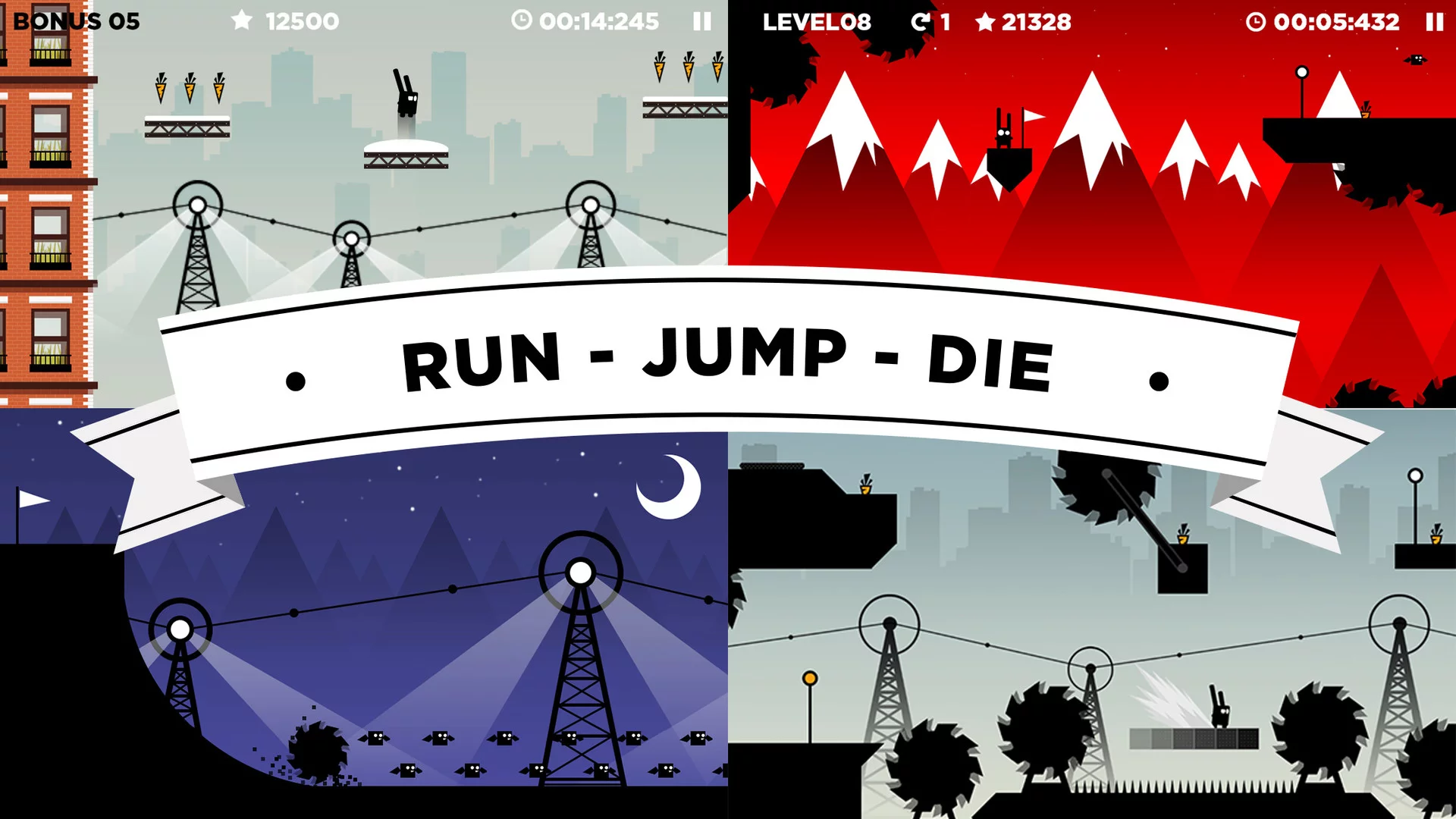 Изображение игры: Run Rabbit Run