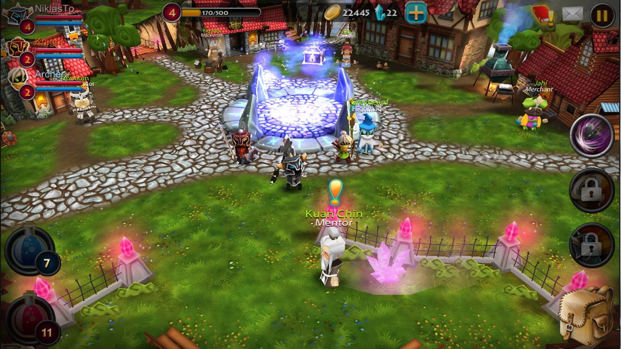 Изображение игры: Elements: Epic Heroes