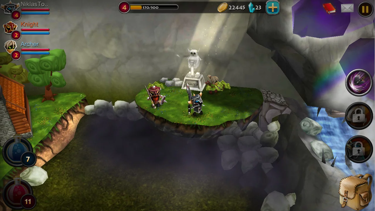 Изображение игры: Elements: Epic Heroes
